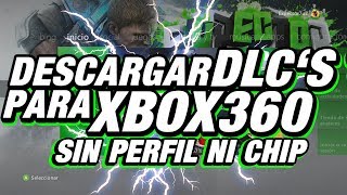 ¡50 DLCs para XBOX 360 Gratis por USB sin perfil ni chip 2017 [upl. by Aynuat]