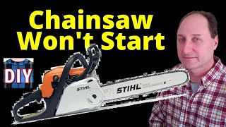 Stihl Chainsaw Wont Start  The Reason Why Surprised Me [upl. by Deehahs]