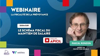 Le schéma fiscal du maintien de salaire [upl. by Peppi154]