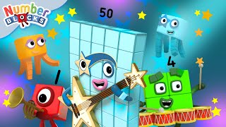 Numberblocks Songs Compilation  123  Numbers Cartoon For Kids [upl. by Amihc188]