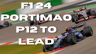 P12 to Lead in Portimao  F1 24 League Race [upl. by Maryanna]