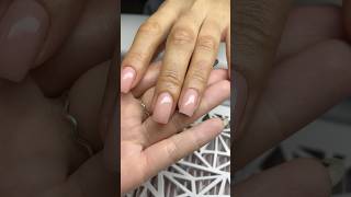 beforeafter 🙈 correction of complex nails nails nailtechician nailtutorial russianmanicure [upl. by Aivatnuahs]