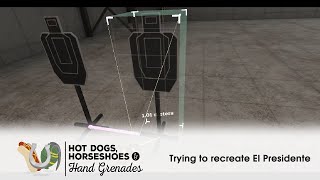 Hot Dogs Horseshoes amp Hand Grenades HTC Vive Trying to recreate El Presidente [upl. by Lewan]