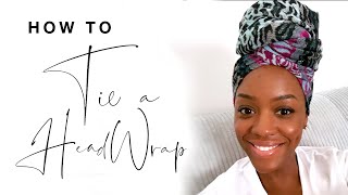 How to Tie My Head Wrap For No Hair or Low Hairstyles  STACEY FLOWERS [upl. by Anauj294]