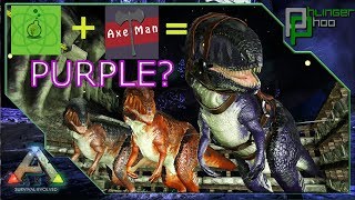 Ark Aberration 27  MUTATED MEGALAURUS BREEDING AXEMAN  SHREDDER  PURPLE [upl. by Read134]