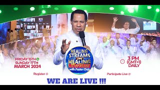 HEALING STREAMS LIVE HEALING SERVICES WITH PASTOR CHRIS MARCH 2024 EDITION DAY 1 [upl. by Daenis705]