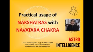 Practical usage of NAKSHATRAS with NAVTARA CHAKRA [upl. by Muslim944]