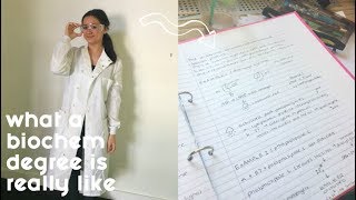 So you want to study Biochemistry What a Biochemistry degree is REALLY like [upl. by Ylreveb]