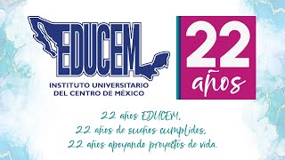 FELIZ ANIVERSARIO 22 EDUCEM [upl. by Wye]