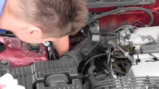 Power Steering Fluid Change QUICK and EASY [upl. by Aribold498]