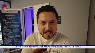 A SCIACCA UNO CHEF STELLATO PER PROMUOVERE IL CONSUMO DI BOGA [upl. by Gierc]