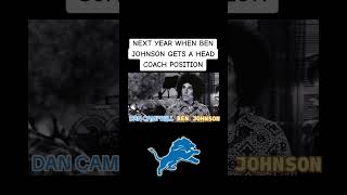 If Ben Johnson leave Dan Campbell gonna have to steal his playbook thewaterboy detroitlions [upl. by Gable]