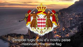 National Anthem of Monaco  Hymne Monégasque [upl. by Tunk]