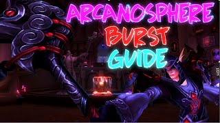 Arcanosphere 1 shot guide Arcane Mage PvP 915 [upl. by Lertnek]