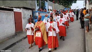 Cérémonie mystique De la Fête Saint JeanBaptisteloge jacmel Haïti pi bèl défilé maçonnerie [upl. by Bret]