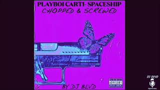 Playboi Carti Spaceship Chopped amp Screwed [upl. by Nalra676]