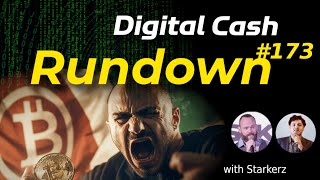 Digital Cash Rundown 173 with Starkerz Italys 42 Bitcoin Tax TD Bank Fined for Laundering [upl. by Ajnotal134]