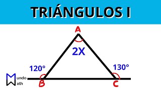 Triángulos I  Teoremas fundamentales Parte 1  Geometría [upl. by Htenaj]