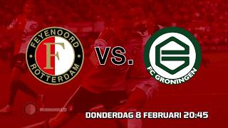 Historie  Feyenoord versus FC Groningen [upl. by Faria]