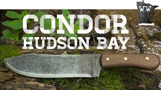 Condor Hudson Bay Test and Review  Large Survival Knife [upl. by Hannis539]