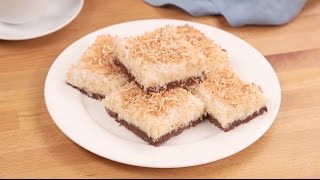 Coconut Cheesecake Bars [upl. by Amsa]