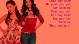 LA Boyz  Victoria Justice feat Ariana Grande  Lyrics On Screen Studio Version [upl. by Tihor]