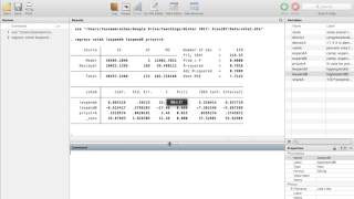 Econometric AnalysisStata PS 3 [upl. by Caundra490]