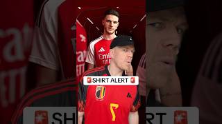 🚨SHIRT ALERT 🚨 Arsenal 202425 Absolute BANGER Best shirt release so far football coyg [upl. by Cherrita944]