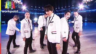 EXO  Growl Power  Winter Olympic 2018 [upl. by Alekram391]