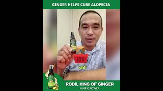 Rodil Ginger Hair Grower  Happy Customer review [upl. by Frances130]