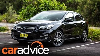 2017 Subaru Impreza review  CarAdvice [upl. by Nnyl549]