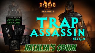 D2R Trap Assassin Build using Natalyas Odium  TrapSin  Natalyas Set  Patch 25 [upl. by Clarance29]