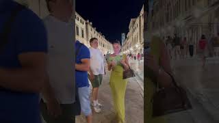 Dubrovnik old town walk travel croatia summer [upl. by Lalla]