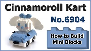 How to Build Mini Blocks Cinnamoroll Kart 6904 Review Manual Specifications [upl. by Llesirg]