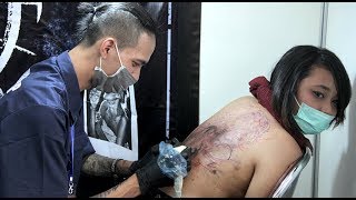 Solo Skin Art Exhibition 3  Langkah Tattoo Artist Perbaiki Citra Seni Rajah Tubuh [upl. by Anuahsal]