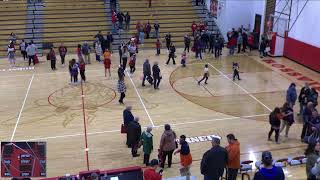 Rossville High School vs North Montgomery High School Mens Varsity Basketball [upl. by Eixam]