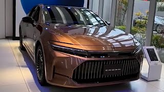 New Toyota Crown Sedan 2024 SUV FCEV Hybrid  Interior And Exterior First Look [upl. by Pittel193]