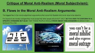 Part 3  Critique of Moral Subjectivism Moral Antirealism [upl. by Idnor]