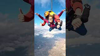 Girl in skydive LiziU 🔥🪂 skydiving adrenaline shorts [upl. by Brown693]