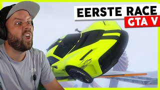 EERSTE RACE van 2024 en DIRECT PECHT GTA V [upl. by Ahsinut305]