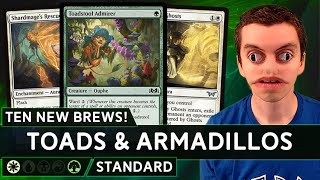 🆕 Ten New Brews  😲 Standard Bogles 😲  ⚪🟢  Selesnya Auras  Duskmourn Standard [upl. by Nogas]