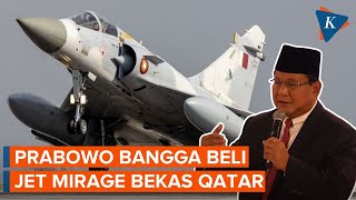 Bangganya Prabowo Beli Jet Mirage Bekas Qatar [upl. by Nahgaem]