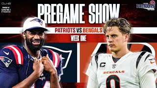 LIVE Patriots vs Bengals Week 1 Pregame Show  Patriots Daily [upl. by Koeppel]