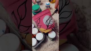 DIY Pot painting ।। plant pot makeover ।। easy pot painting [upl. by Leggat372]