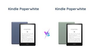 Kindle Paperwhite 16 GB  Denim vs Agave Green [upl. by Anailuig]