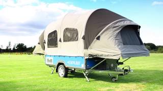 2017 Air Opus folding camper review Camping amp Caravanning [upl. by Atirres]