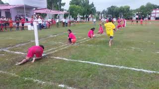 kho kho match  M L T college saharsha vs B S S college supual [upl. by Yrek830]