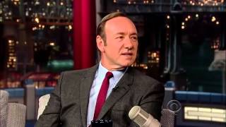 Kevin Spacey Letterman 2014 02 17 HQ [upl. by Lepp]