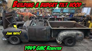 Building a Budget tilt hood from loose parts around the shop [upl. by Ursa]