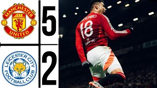 🔴 Man United Vs Leicester City 52 Extended Highlights 2024 EFLCUP [upl. by Nyleahcim673]